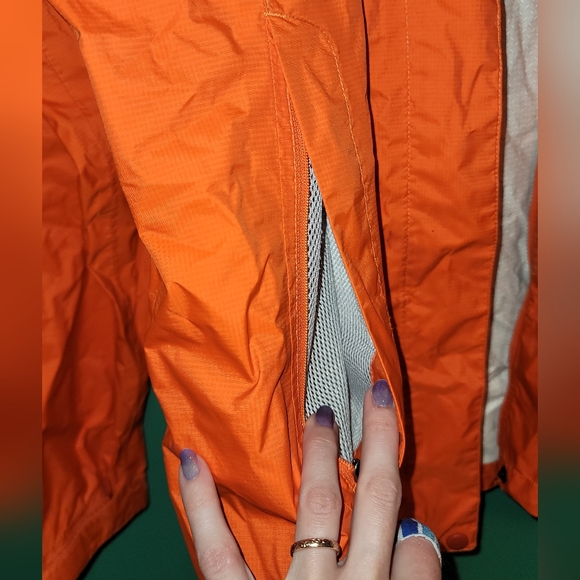 Marmot Women's PreCip Eco Jacket Orange Large - Picture 9 of 15